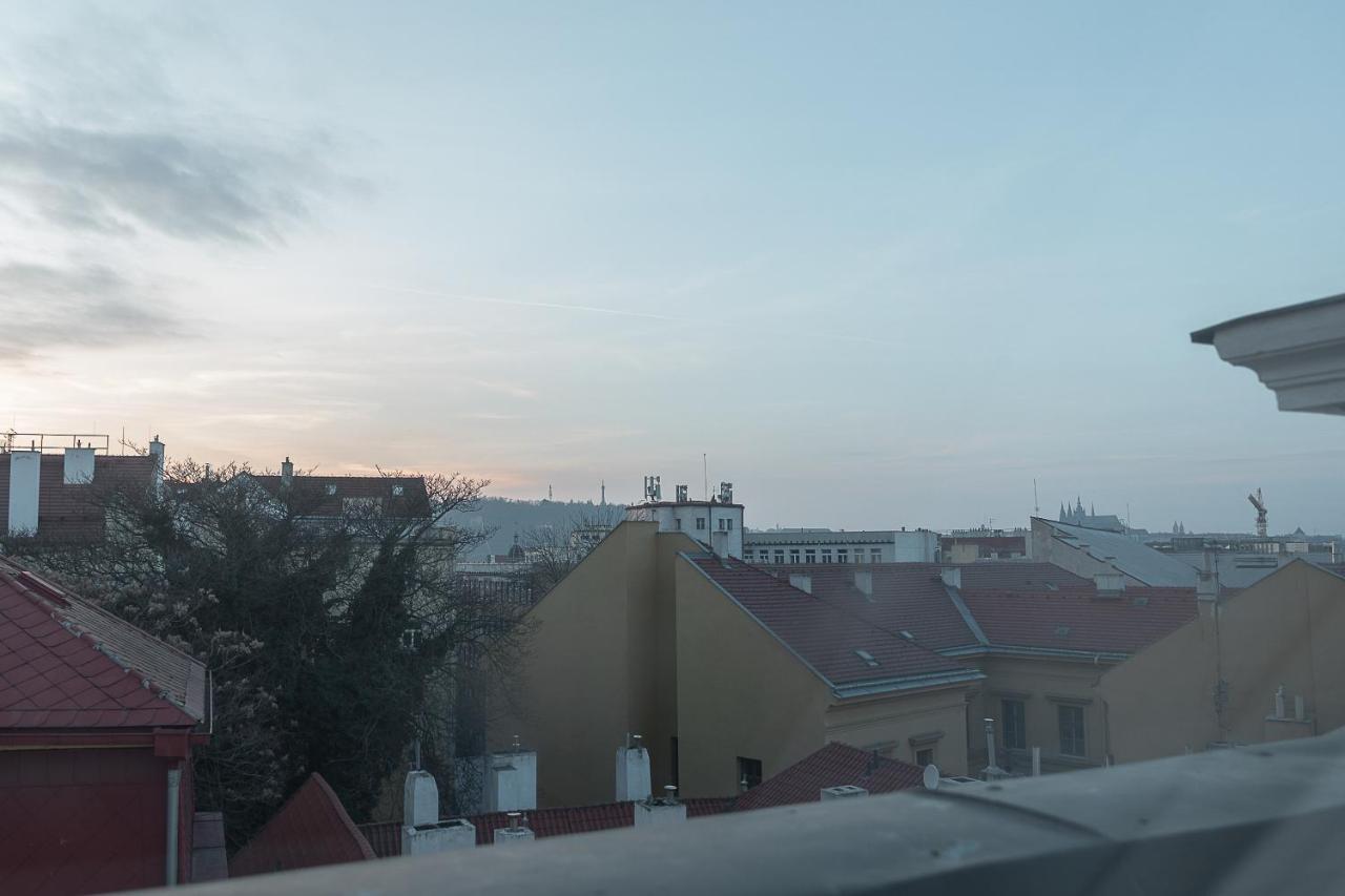 Skolska Winter Terrace Apartment Prague Exterior photo